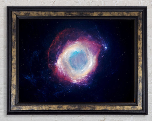 Eye Of The Galaxy Framed Print