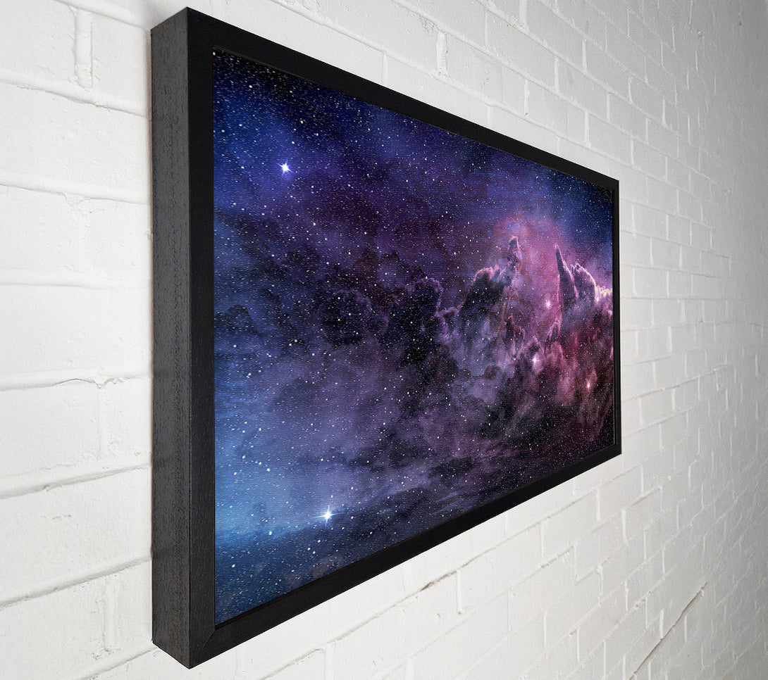  A Canvas Print of Gases Colide Canvas Wall Art