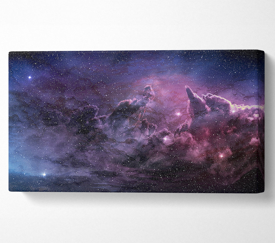  A Canvas Print of Gases Colide Canvas Wall Art