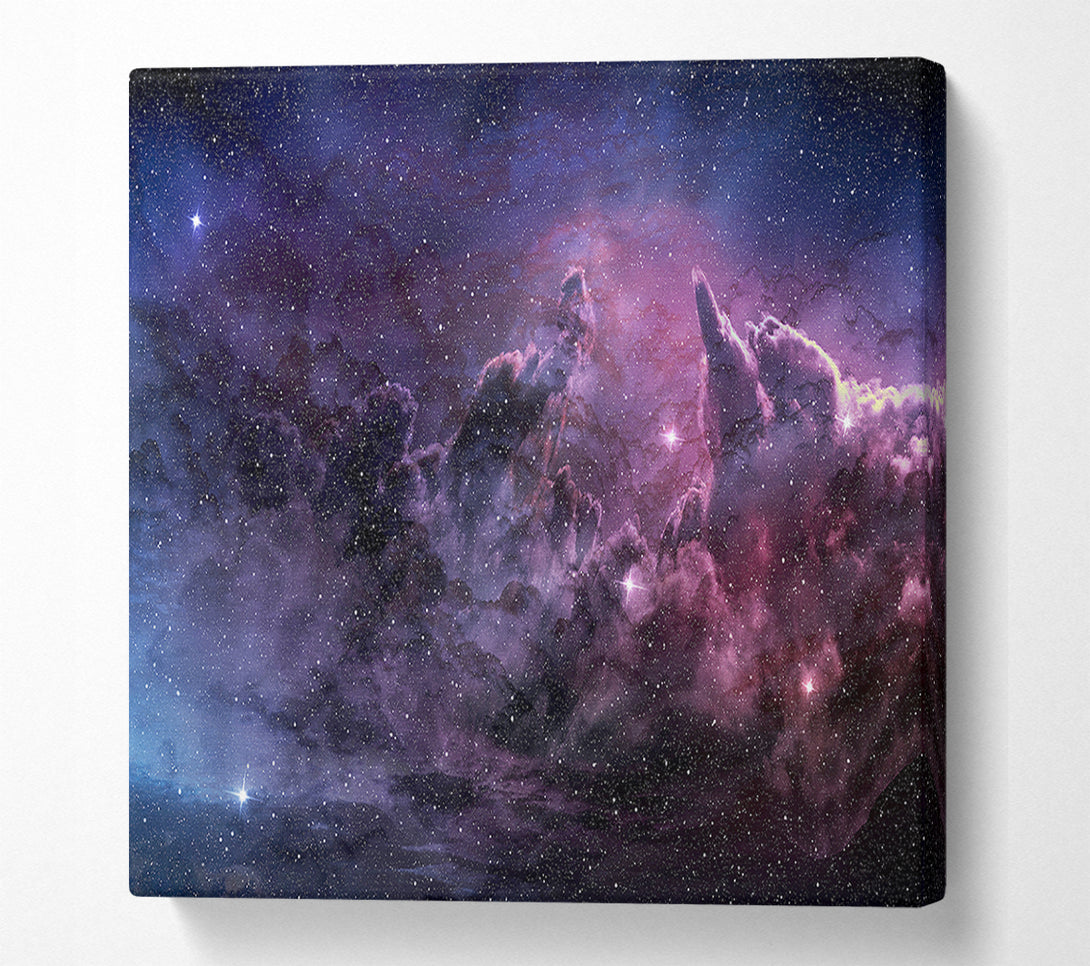  A Canvas Print of Gases Colide Canvas Wall Art