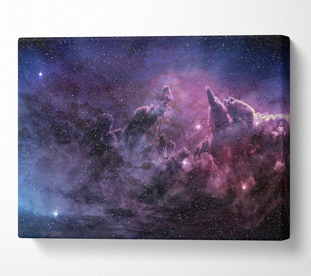  A Canvas Print of Gases Colide Canvas Wall Art
