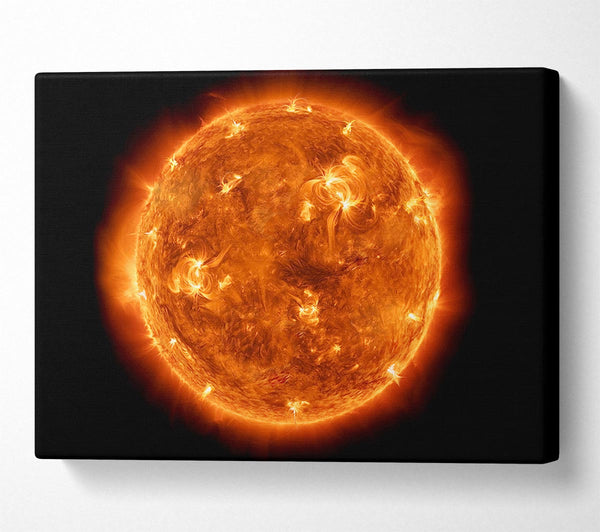  A Canvas Print of Heat Of The Sun Canvas Art