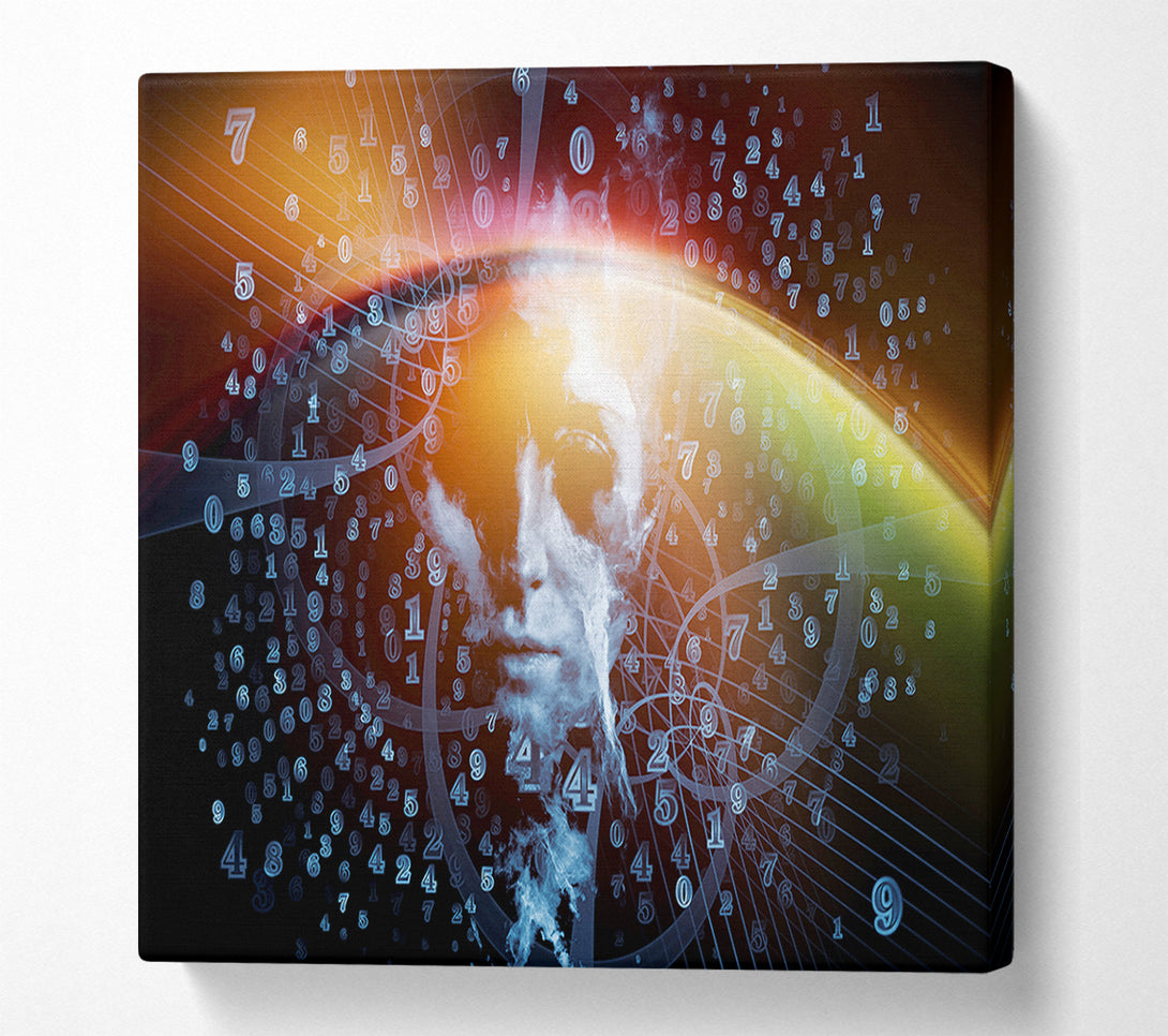  A Canvas Print of Fibonacci Canvas Wall Art