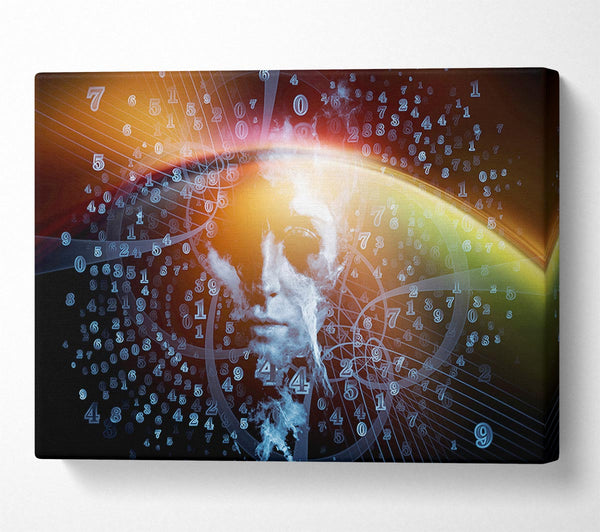  A Canvas Print of Fibonacci Canvas Wall Art
