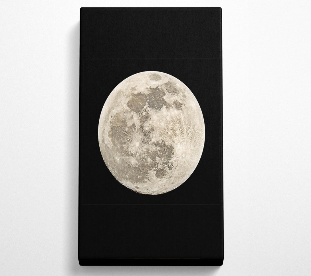  A Canvas Print of The Moon Canvas Print