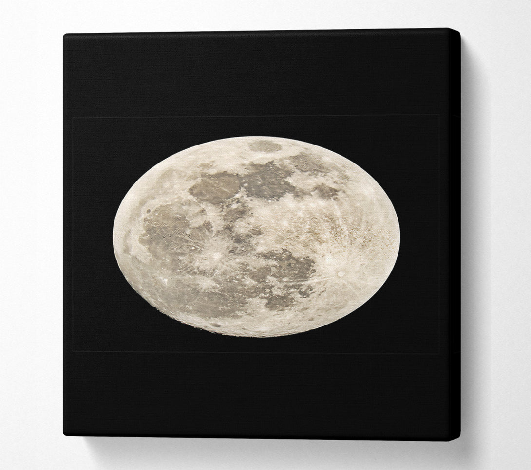  A Canvas Print of The Moon Canvas Print