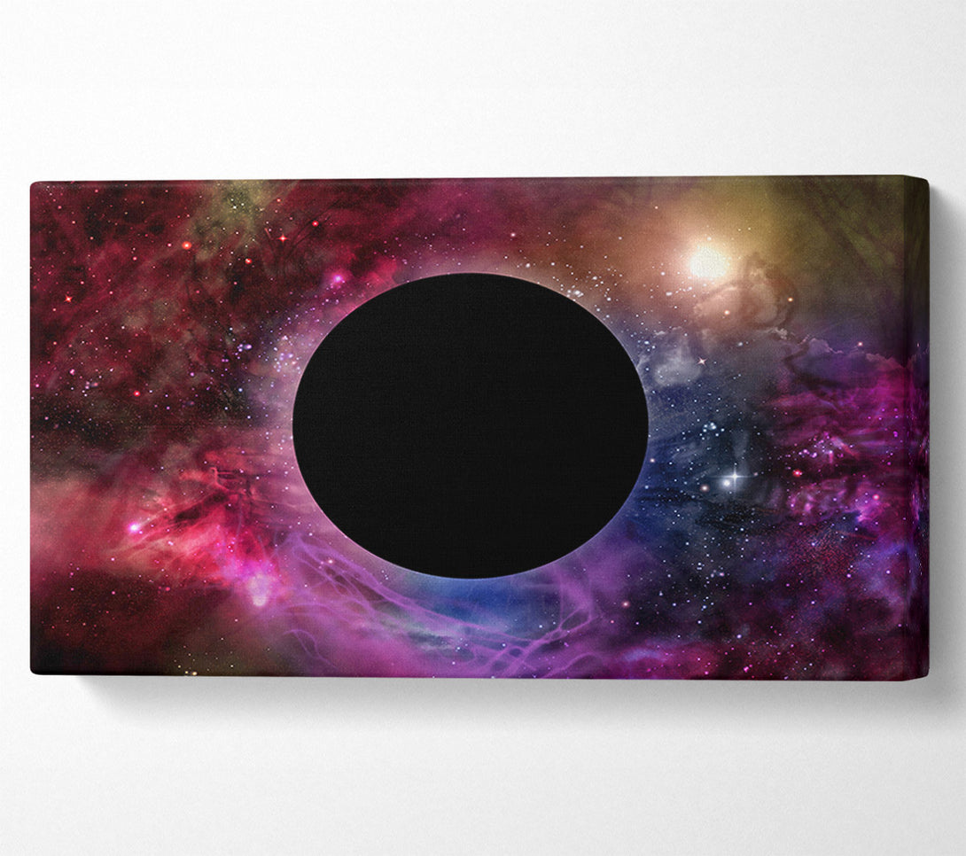  A Canvas Print of Galaxy Eclipse Canvas Art