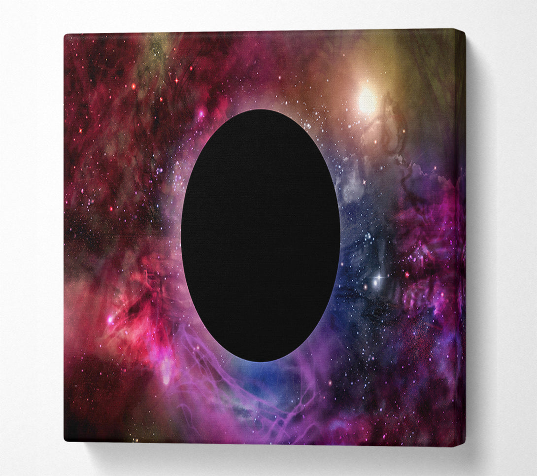  A Canvas Print of Galaxy Eclipse Canvas Art