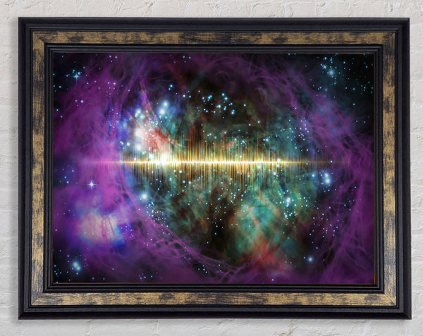 Vibration 1 Framed Print