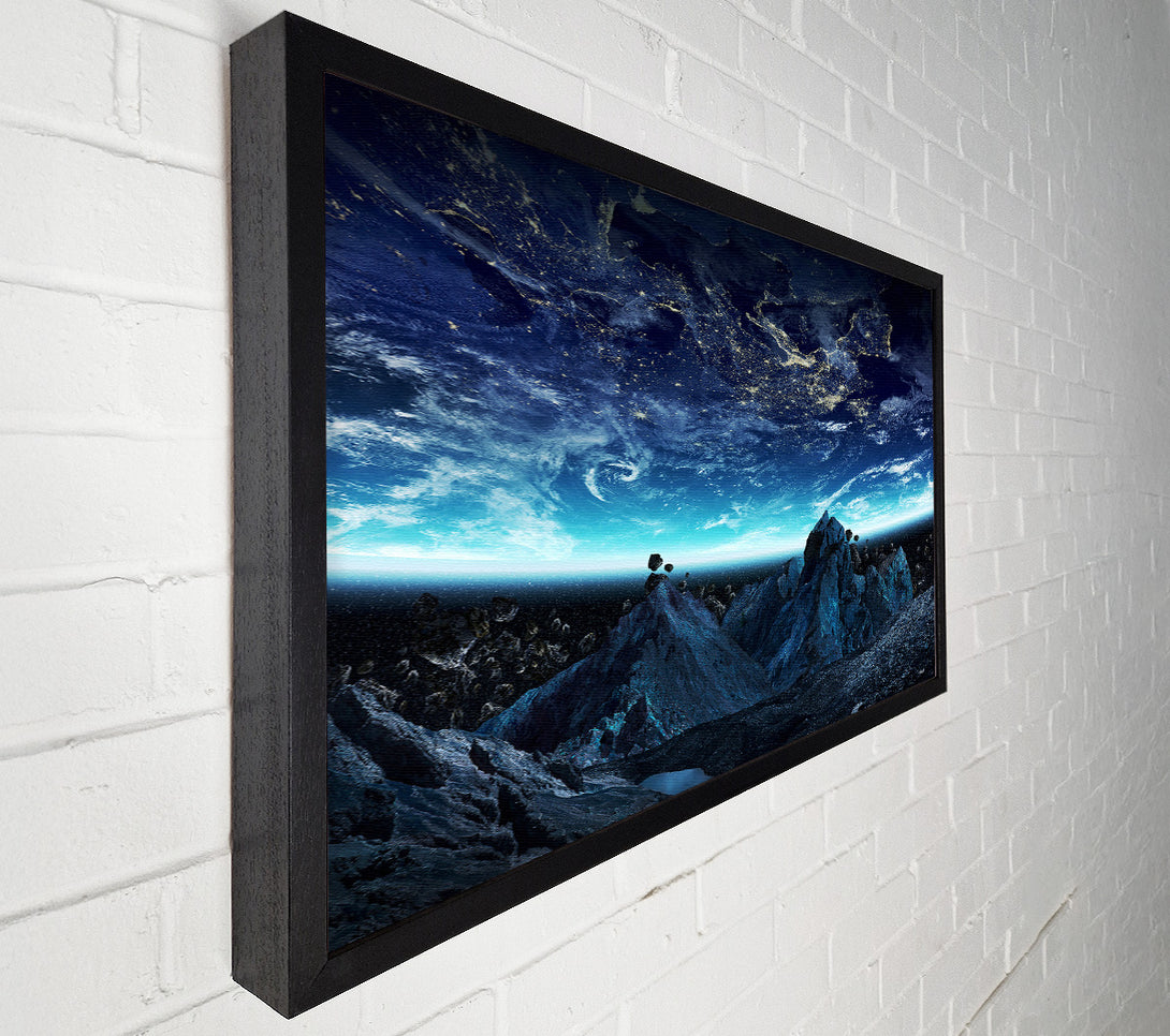  A Canvas Print of Gravitational Pull Of The Earth Canvas Print