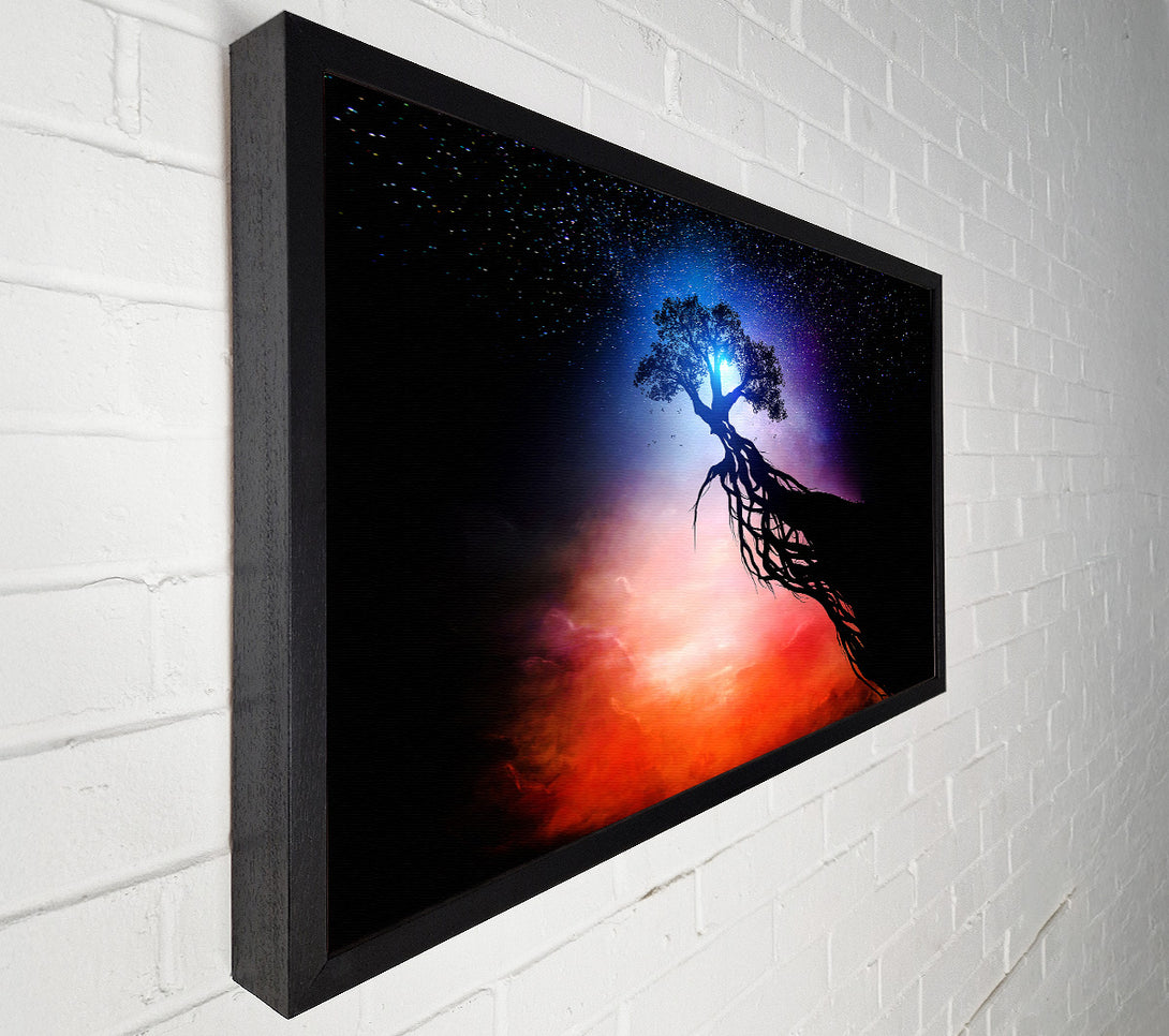  A Canvas Print of Tree Up In The Gods Canvas Print