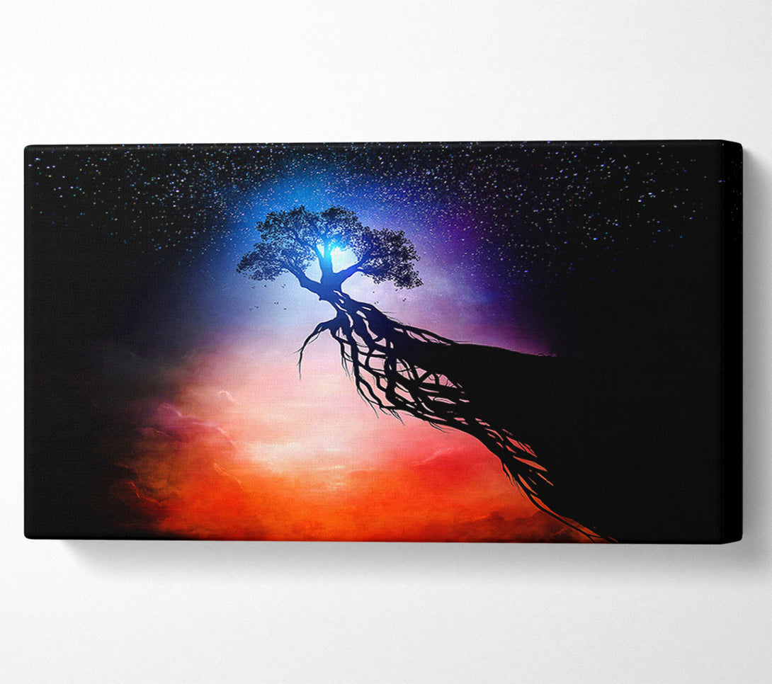 A Canvas Print of Tree Up In The Gods Canvas Print