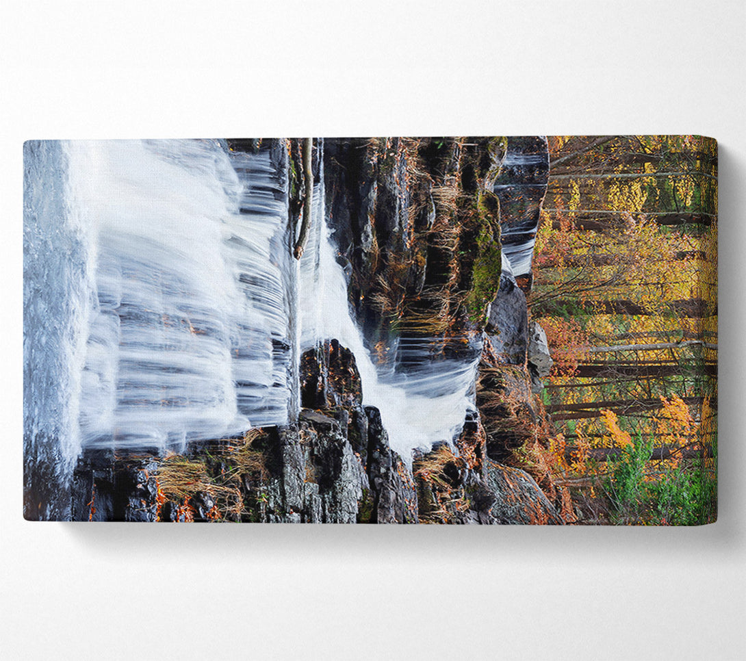  A Canvas Print of Rushing Waters Canvas Art