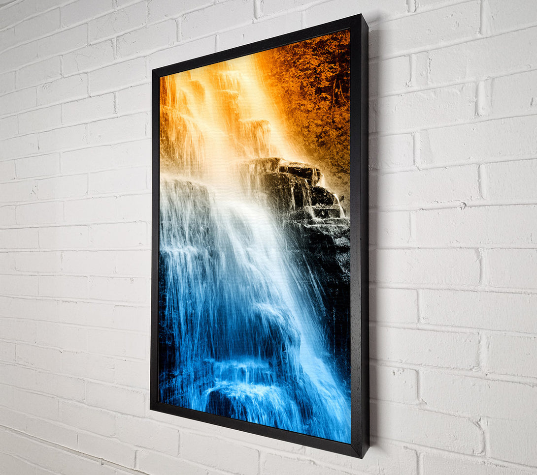  A Canvas Print of Stunning Sun Canvas Print