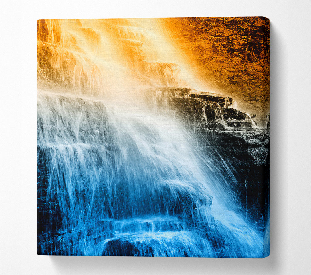  A Canvas Print of Stunning Sun Canvas Print