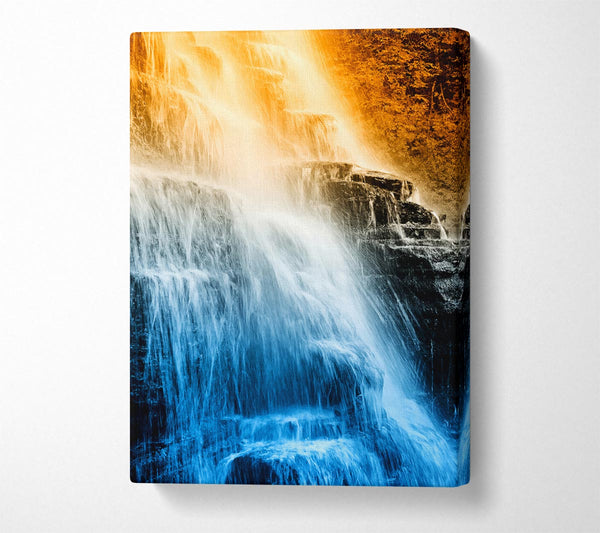  A Canvas Print of Stunning Sun Canvas Print