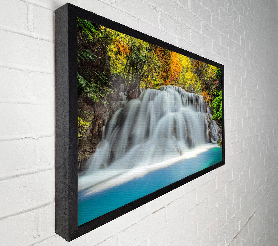  A Canvas Print of Gentle Forest Waters Canvas Print