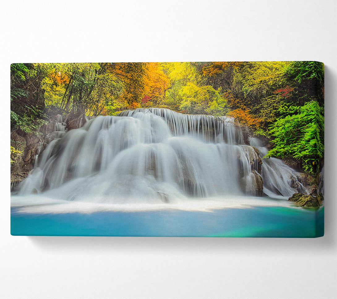  A Canvas Print of Gentle Forest Waters Canvas Print