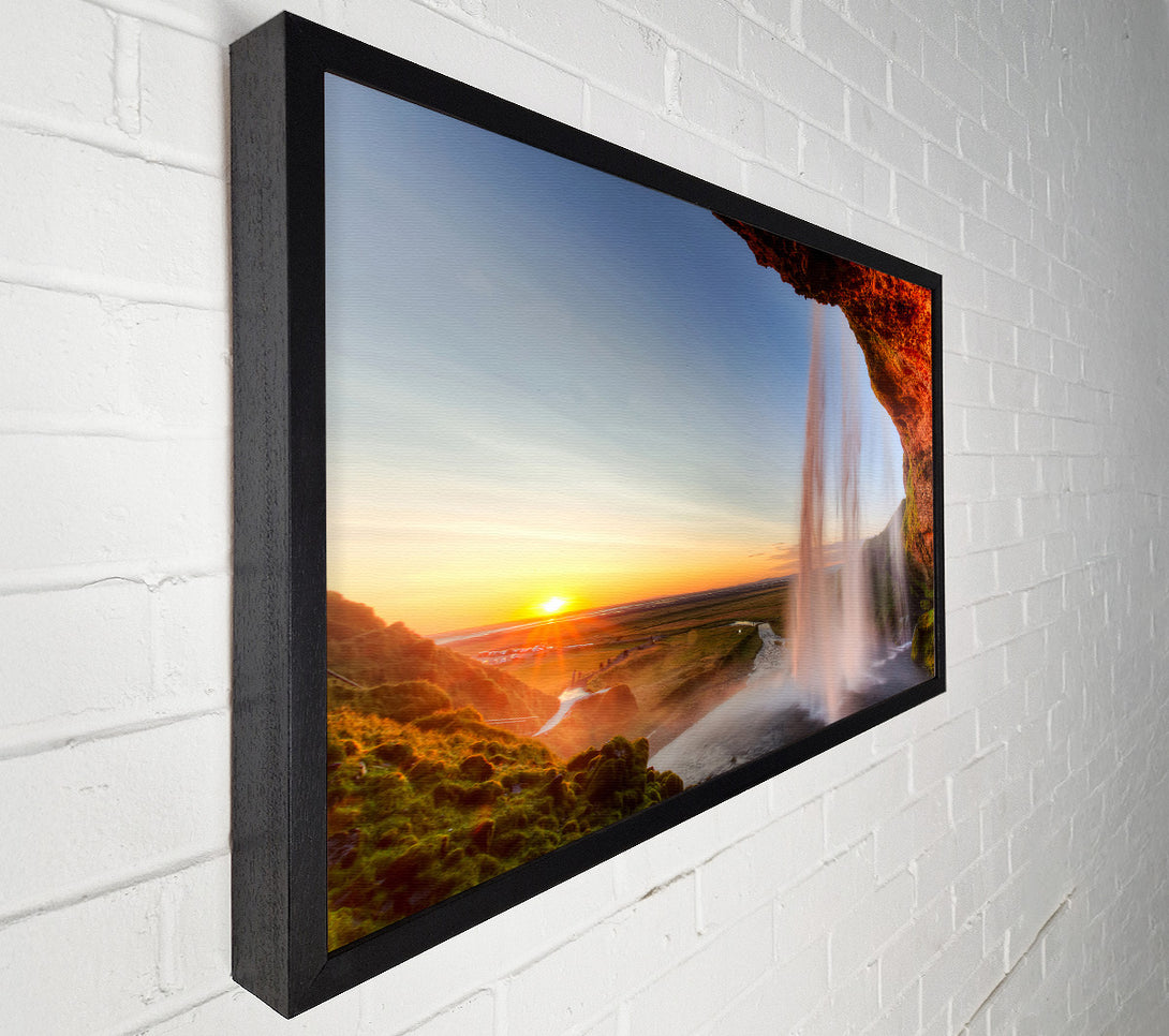  A Canvas Print of Stunning Sunset Canvas Wall Art