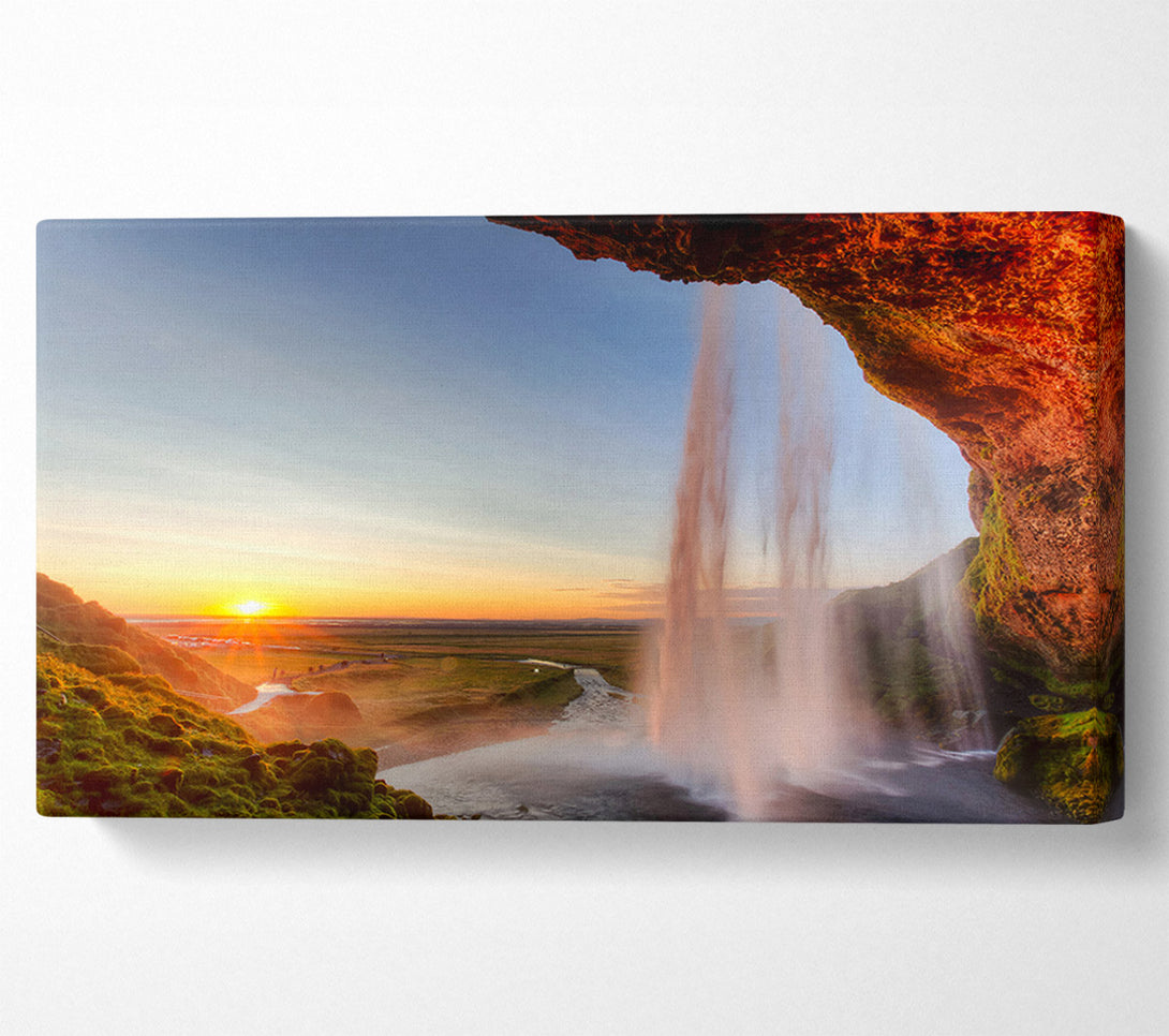  A Canvas Print of Stunning Sunset Canvas Wall Art