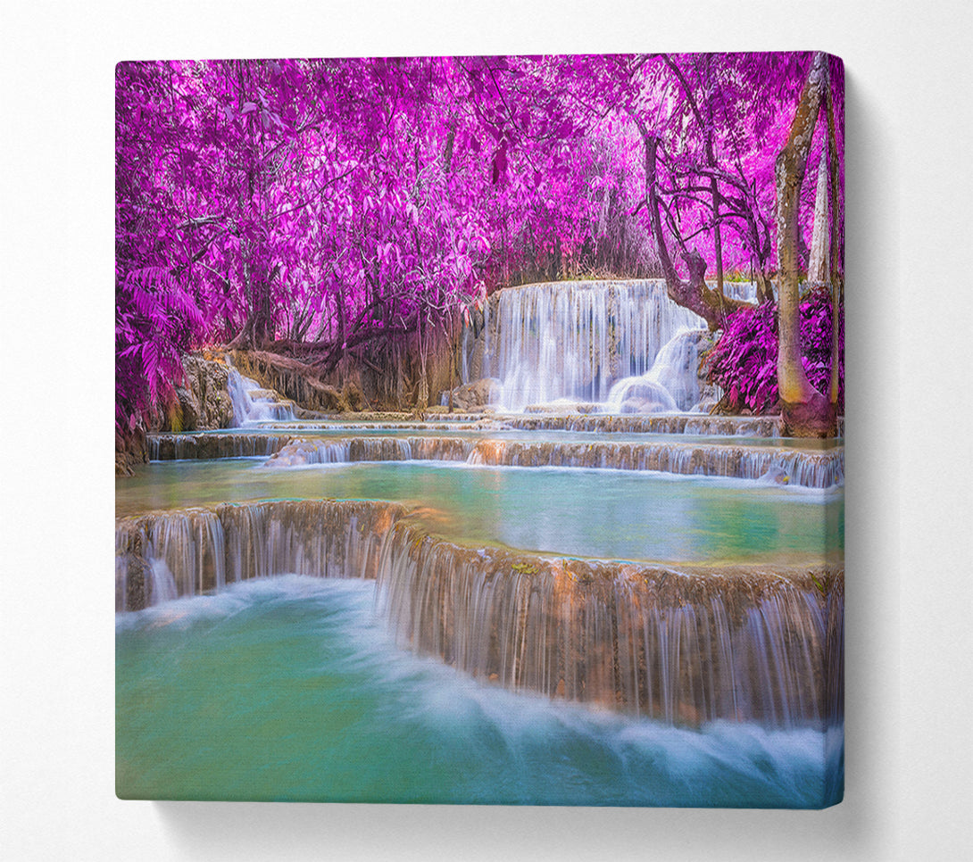  A Canvas Print of Pink Tree Beauty 2 Canvas Wall Art