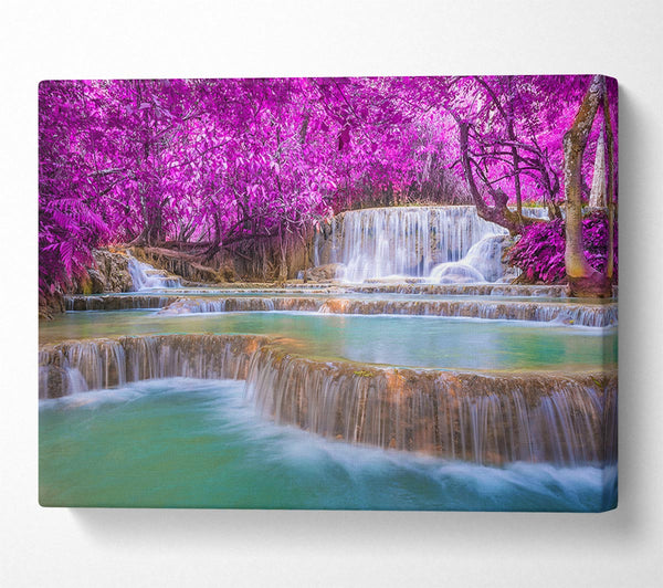  A Canvas Print of Pink Tree Beauty 2 Canvas Wall Art