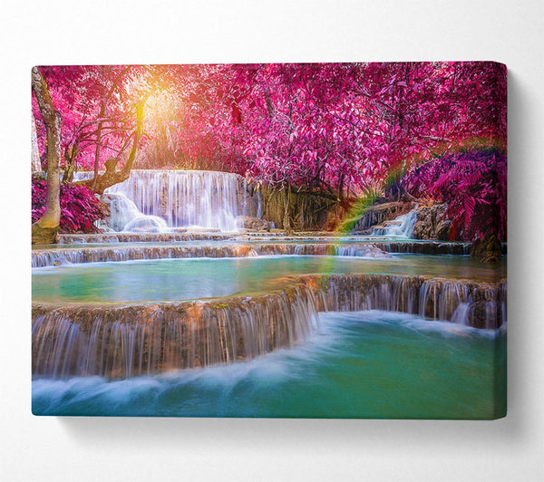  A Canvas Print of Pink Tree Beauty 3 Canvas Wall Art