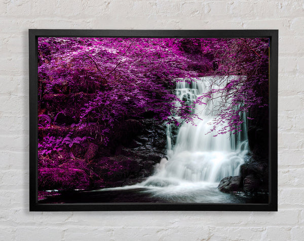 Purple Tree Beauty Framed Print