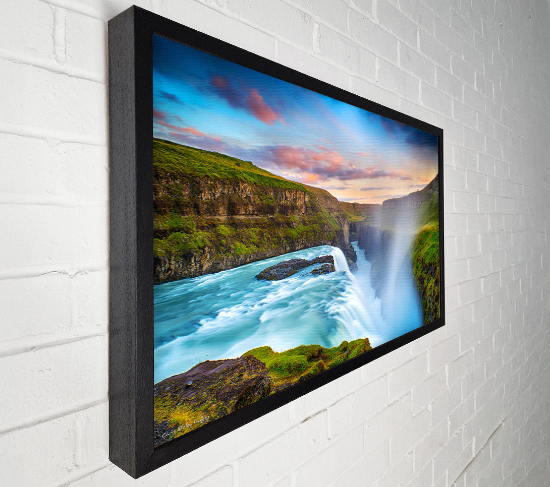  A Canvas Print of Where The water Flows Canvas Art