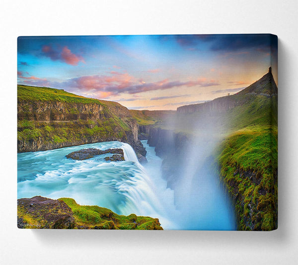  A Canvas Print of Where The water Flows Canvas Art