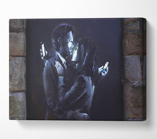 Phones Canvas Wall Art
