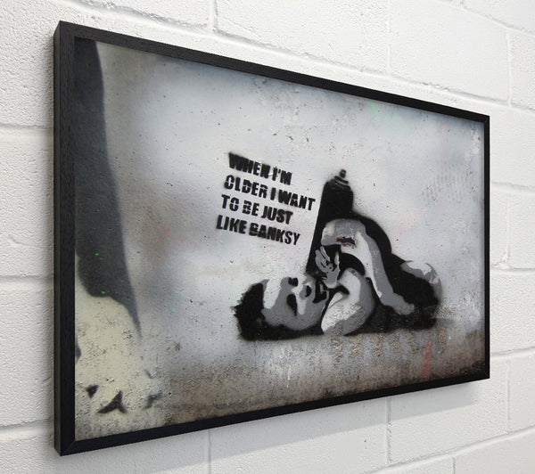 Be like Banksy