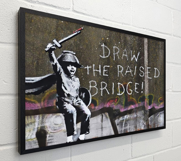 Banksy Draw The Raised Bridge