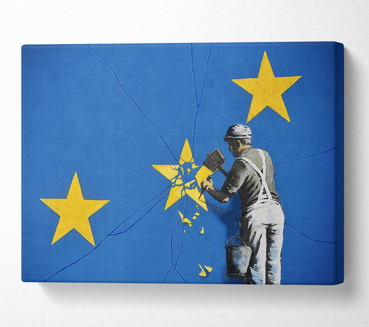 Euro Star Canvas Wall Art