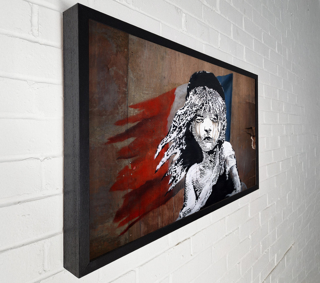  A Canvas Print of Banksy French Embay Canvas Art