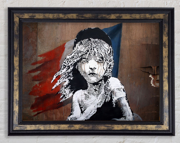 French embay Framed Print