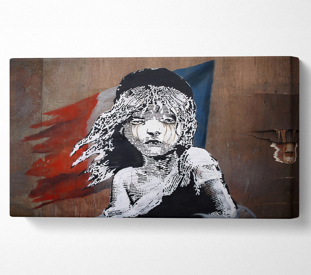  A Canvas Print of Banksy French Embay Canvas Art