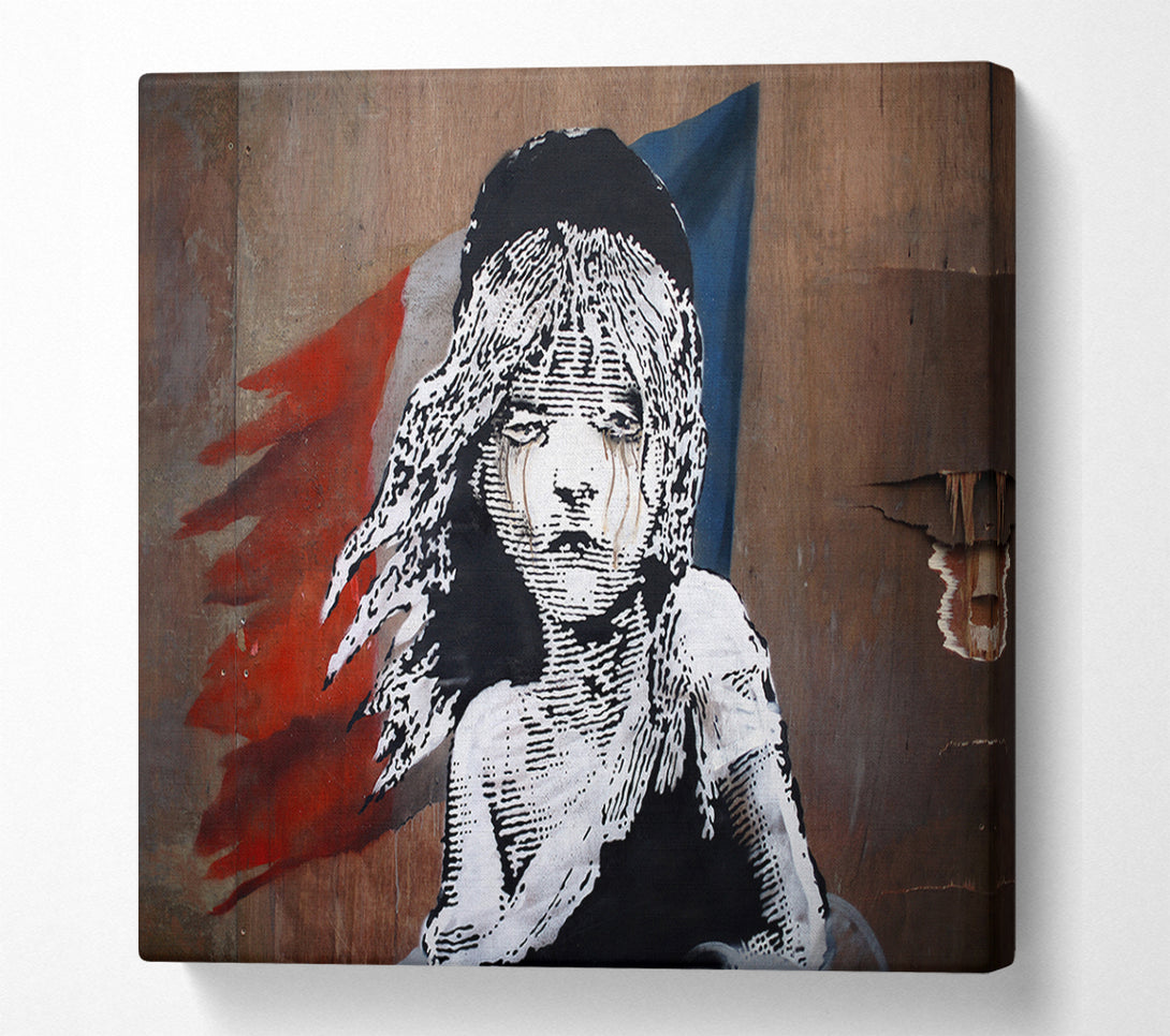  A Canvas Print of Banksy French Embay Canvas Art