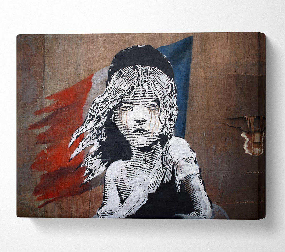  A Canvas Print of Banksy French Embay Canvas Art