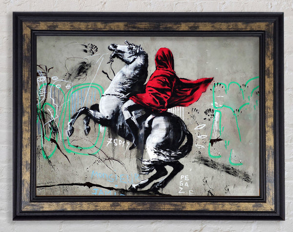 Graffiti In Paris Framed Print