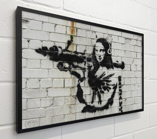 Banksy Bottle Of Champagne