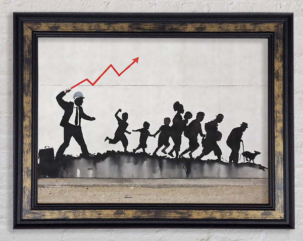 Stock work Framed Print