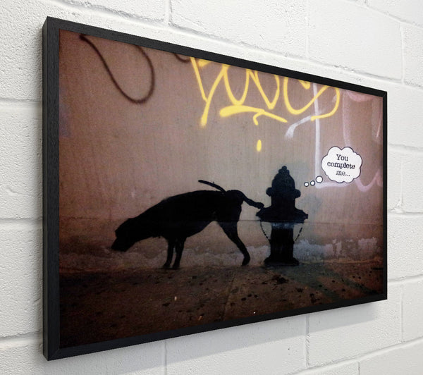 Banksy You Complete Me