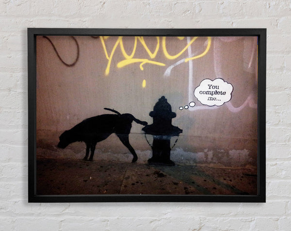 Banksy You Complete Me