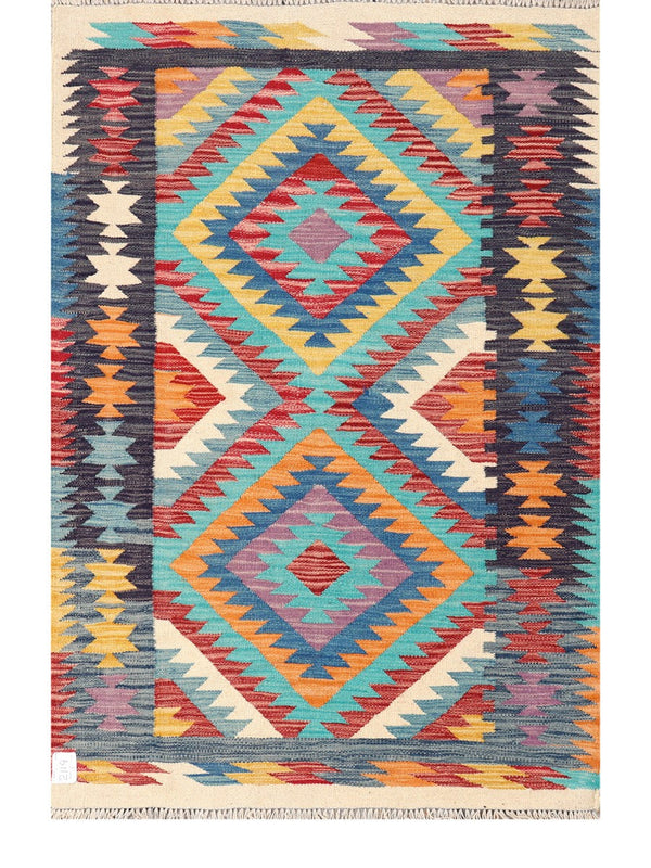 Maimana Afghanistan Kilim Rug - 150 x100 cm