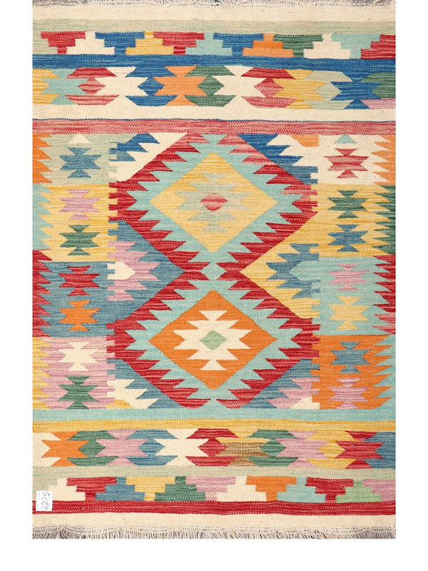 Maimana Afghanistan Kilim Rug - 152 x102 cm