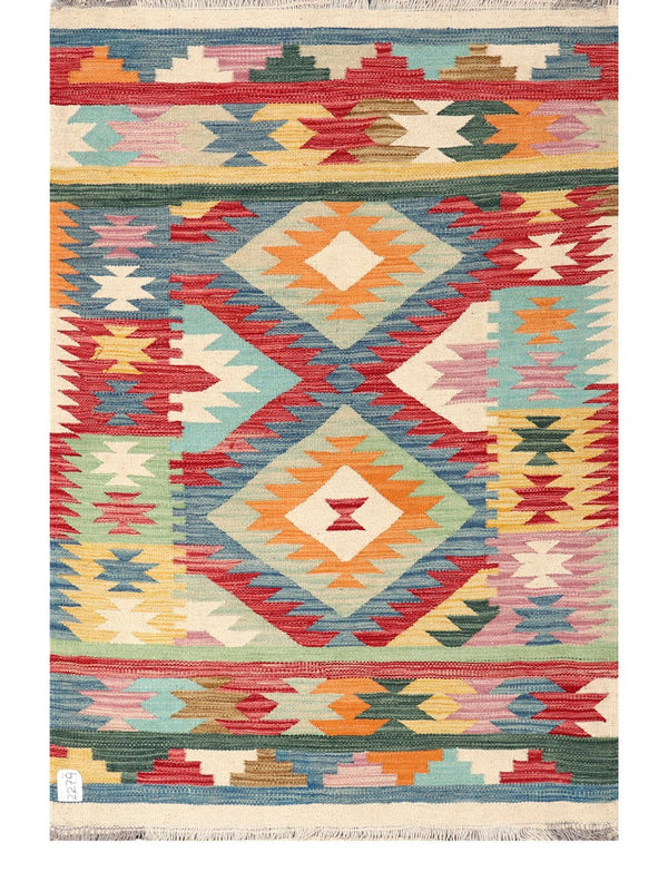 Maimana Afghanistan Kilim Rug - 150 x101 cm