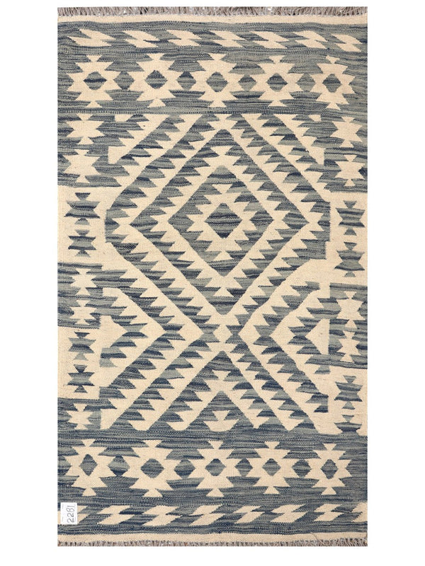 Maimana Afghanistan Kilim Rug - 150 x 86 cm