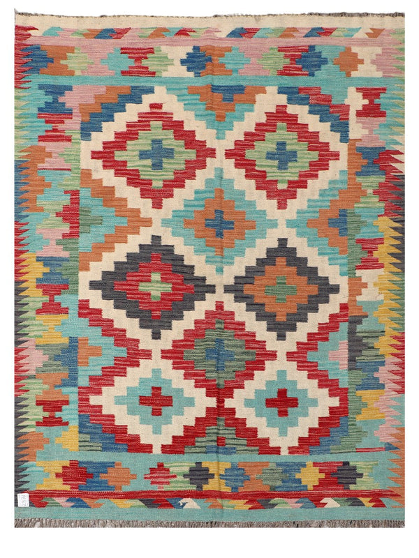 Maimana Afghanistan Kilim Rug - 203 x152 cm