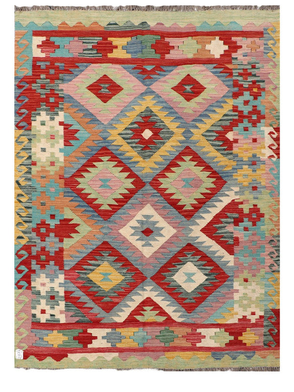 Maimana Afghanistan Kilim Rug - 200 x145 cm